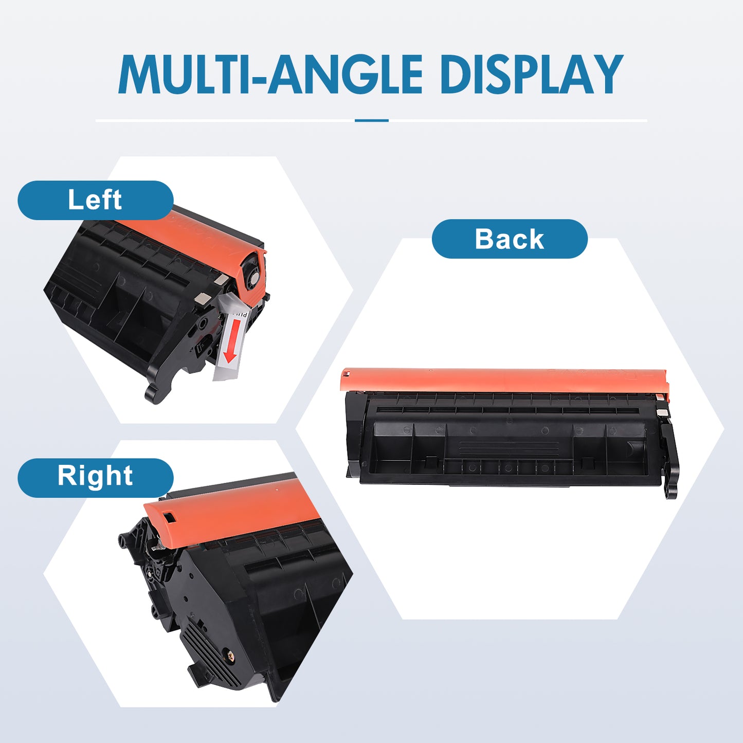 148A 148X Toner Cartridge with Chip Compatible for HP W1480A W1480X Laserjet Pro 4001dn MFP 4101fdw 4101fdn 4001n 4001dn 4001dw Black 1-Pack