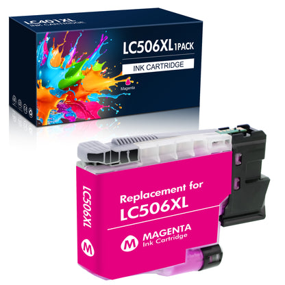 LC506XL Ink Cartridges Compatible for Brother LC506 LC506XL Brother Ink Cartridges for MFC?J4355DW MFC?J4555DW MFC?J4557DW£¨1 Magenta£©