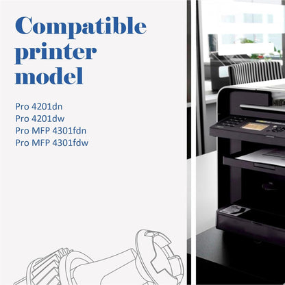 210A Toner Cartridges 4 Pack 4301fdw 4301fdn 4201dw Compatible for HP 210X 210A 210 Toner Cartridges Set Color Laserjet Pro MFP 4301fdn Pro 4201dw 4201dn Series Printer High Yield Ink (with Chip)