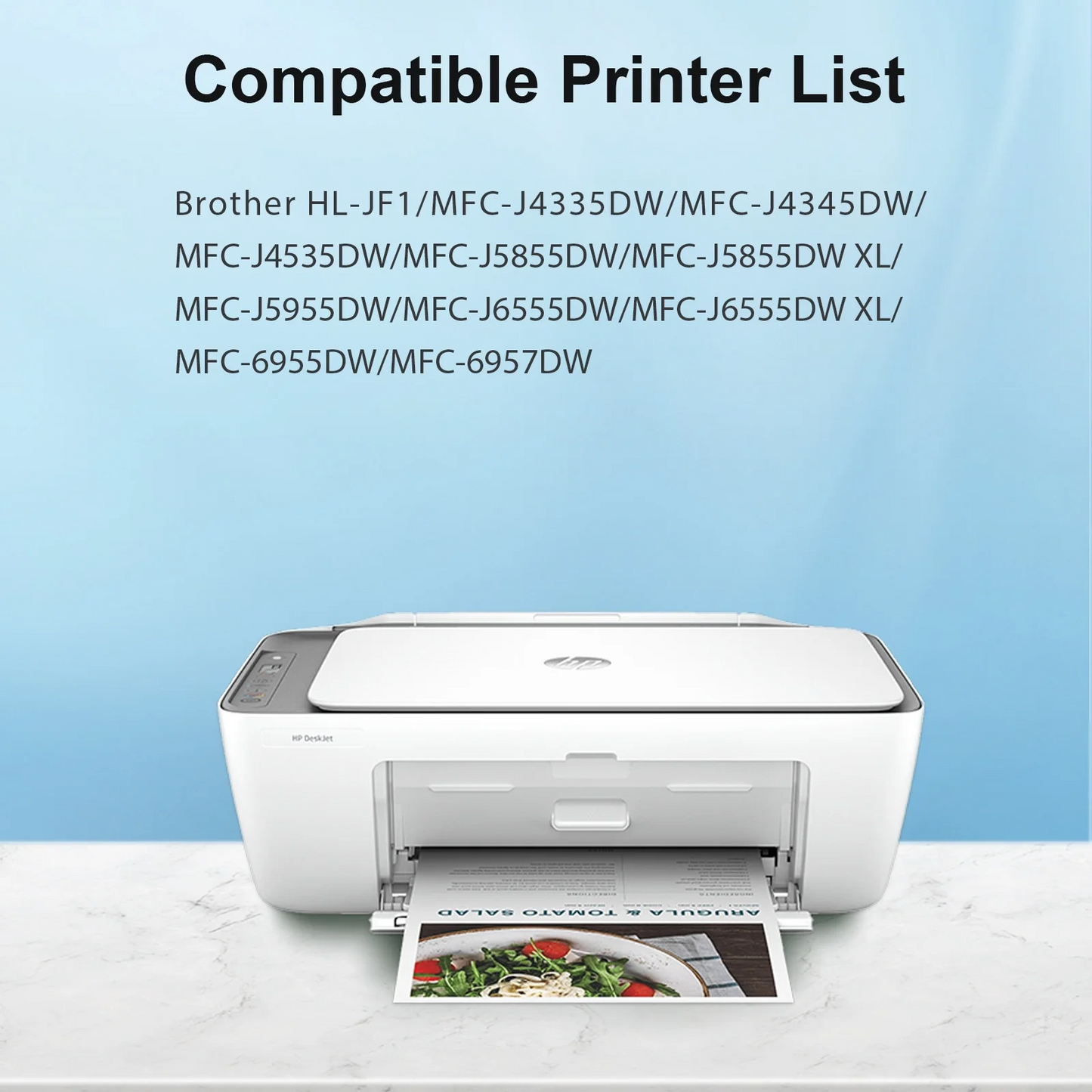 LC406 XL LC406 Ink Cartridge for Brother Printer 406XL 4-Pack High Yield for MFC-J4335DW MFC-J5855DW MFC-J6555DW MFC-J4535DW MFC-J6955DW MFC-J4345DW MFC-J5955DW (Black, Cyan, Magenta, Yellow)