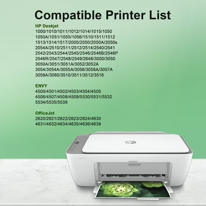 61XL Ink Cartridges Compatible for HP 61 Black Ink Work for Envy 4500 5530 4502 Officejet 4630 4635 Deskjet 1000 1010 1512 Printer (1 Pack)