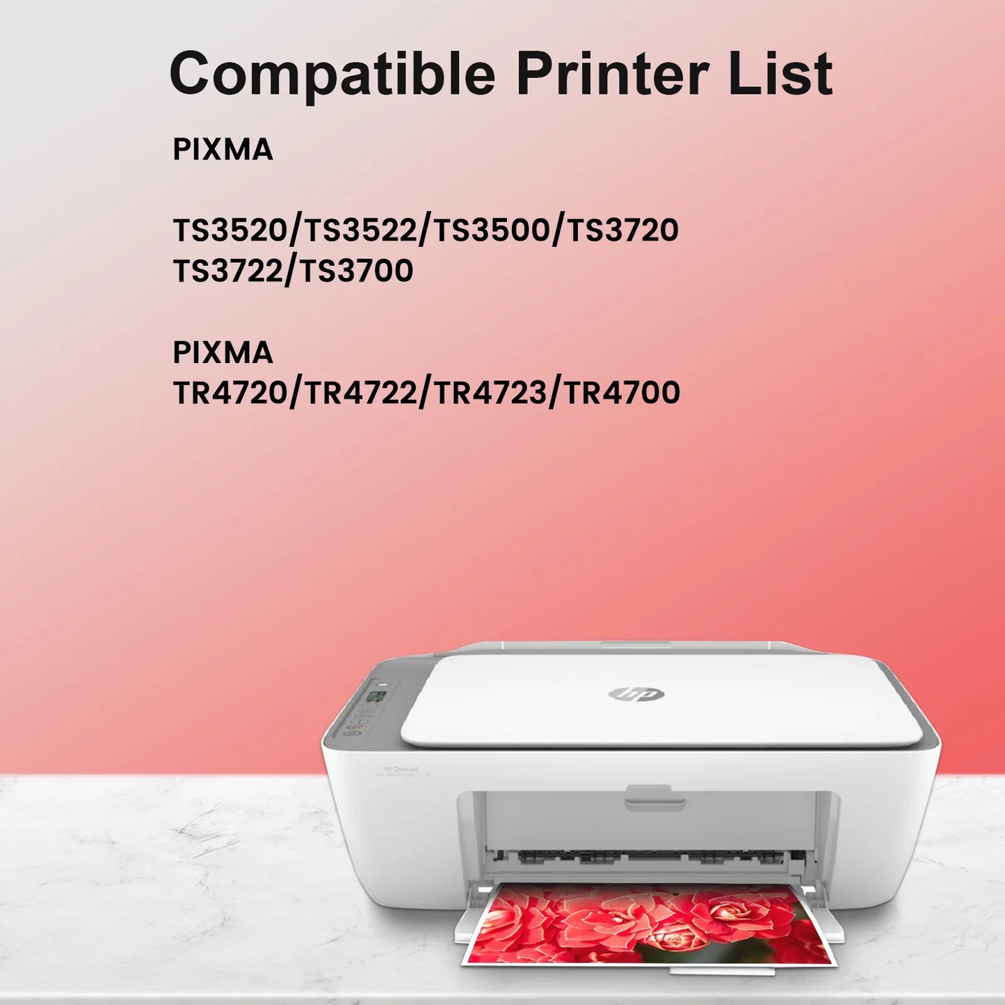 276XL Ink Cartridges for Canon ink CL 276 Color Ink Cartridge for Pixma TS3522 TS3520 TS3500 TR4722 TR4720 TR4700 (2 Tri-color)