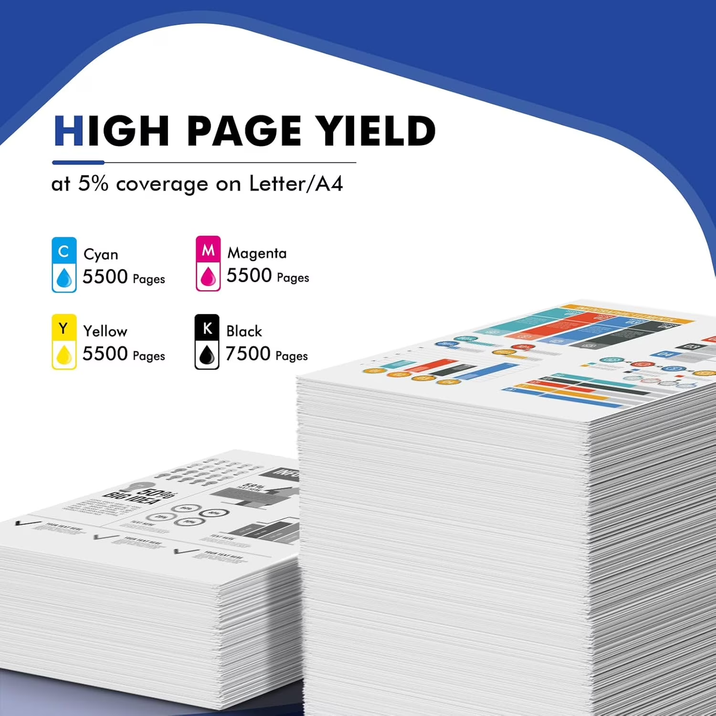 Compatible for HP 210X Toner Cartridges 210A 210 Toner Cartridges 4 Pack High Yield for Color LaserJet Pro MFP 4301fdw 4301fdn Pro 4201dw 4201dn Printer W2100X W2100A Ink (with Chip)
