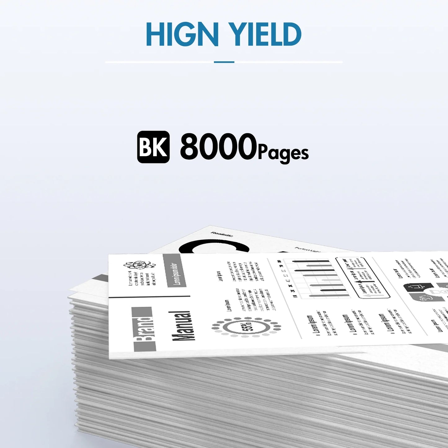 TN850 High Yield Toner Cartridge Compatible TN820 TN850 for Brother TN850 TN 850 TN-850 TN 820 TN-820 MFC-L5700DW L5850DW HL-L6200DW MFC-L5700DW MFC-L5900DW HL-L5200DW Printer Ink (Black, 4-Pack)