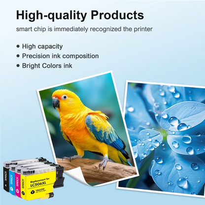 LC506XL Ink Cartridges Compatible for Brother LC506 LC506XL Brother Ink Cartridges for MFC?J4355DW MFC?J4555DW MFC?J4557DW£¨4 Pack£©