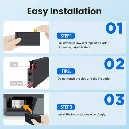 952 952XL Ink Cartridges Compatible for HP 952XL 952 Ink Combo Pack for OfficeJet Pro 8710 7740 8720 8210 8715 8702 7720 8730 8740 8216 8725 8700 (4 Pack, 1B, 1C, 1M, 1Y)