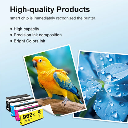 962XL Ink Cartridge Combo Pack Compatible for HP 962 XL Ink Cartridge for Priner Ink 962
