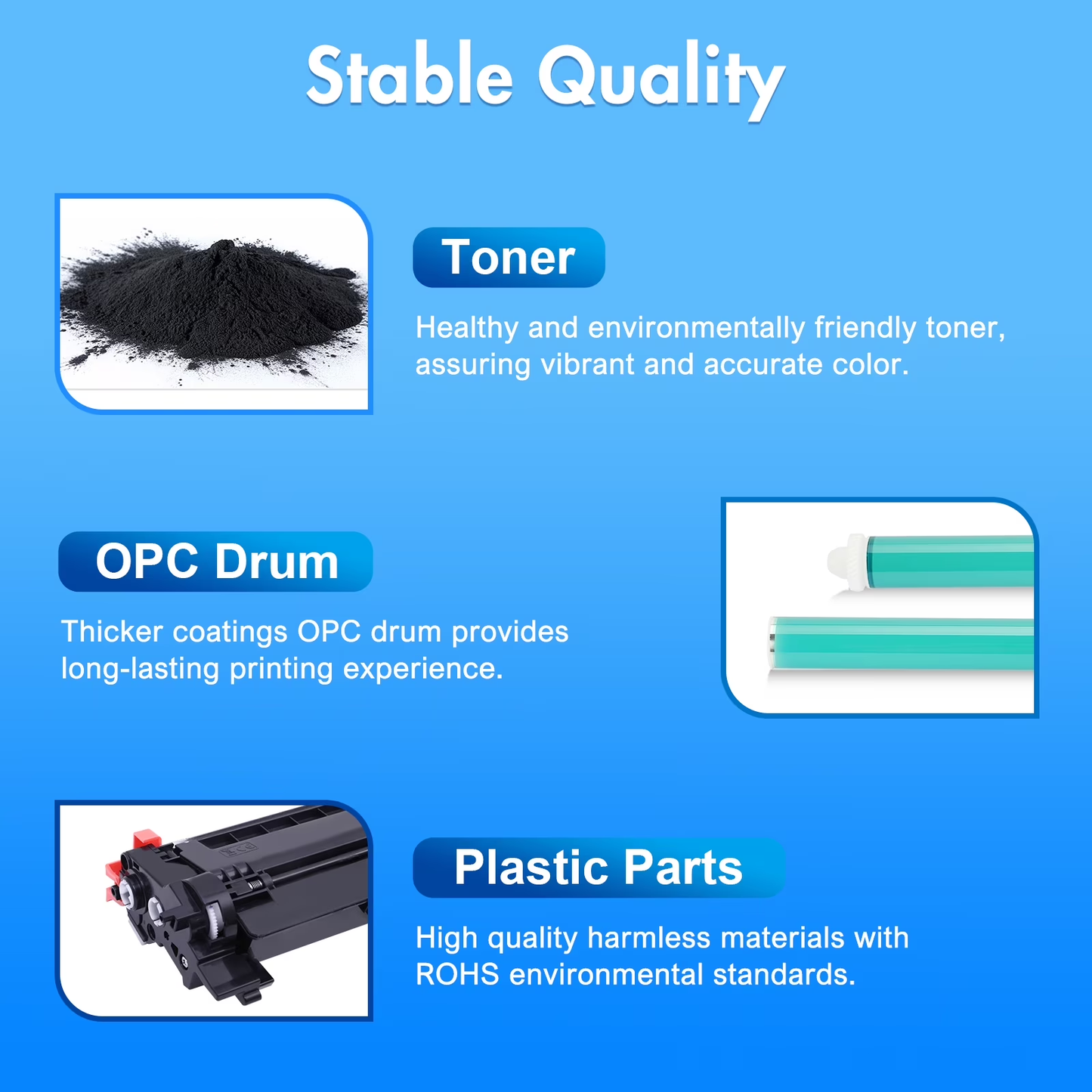 210A Toner Cartridges 4 Pack with Chip Compatible for 210A 210X 4301fdw W2100A W2100X Compatible for Color Laserjet Pro MFP 4301fdw 4301fdn 4201dw 4201dn Series Printer Ink BK/Y/C/M