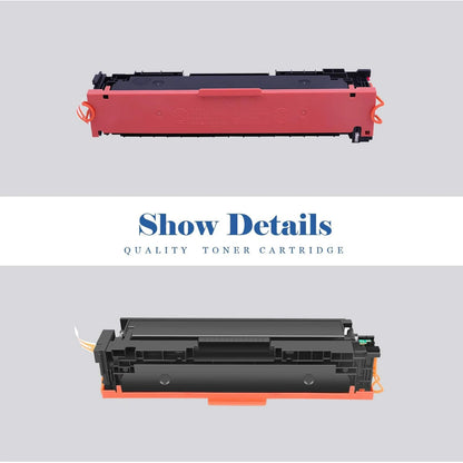 215A Toner Cartridges 4 Pack with Chip Replacement for HP 215A M183fw Works with Color Pro MFP M182nw, M183fw M182 M183 M155 Series Printers | W2310A Black, W2311A Cyan, W2312A Yellow, W2313A Magenta