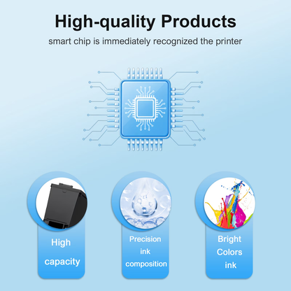 212XL Ink Cartridges Compatible for Epson 212XL 212 T212 Ink for WF-2850 WF-2830 XP-4105 XP-4100 Printers,10 Pack