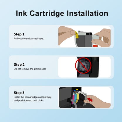 LC401XL LC401 MFC-J1010DW Ink Cartridges for Brother Printer 401XL LC 401 4-Pack High Yields for MFC-J1010DW MFC-J1170DW MFC-J1012DW MFC-J1800DW MFC J1010DW (Black, Cyan, Magenta, Yellow)
