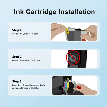 LC404XL LC404 Ink Cartridges Compatible for Brother MFC-J1205DW Printer 404XL LC 404 for Brother MFC J1205W MFCJ1205W XL MFC-J1215W - 5 Pack High Yields Black Cyan Magenta Yellow