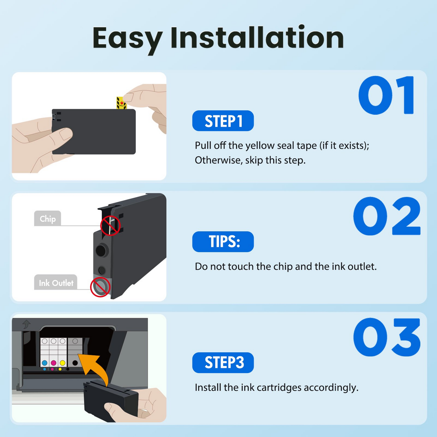 962XL Ink Cartridge 2-Pack Black Compatible for HP962XL Works with OfficeJet Pro 9015e 9015 9010 9022e Series Printer