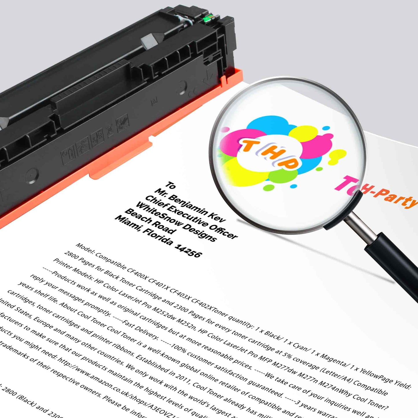 201X Toner Cartridges Compatible for HP 201X 201A CF400A CF400X Color Laserjet Pro MFP M277dw M252dw M277c6 M274n Printer Ink (Black Cyan Yellow Magenta 4-Pack)