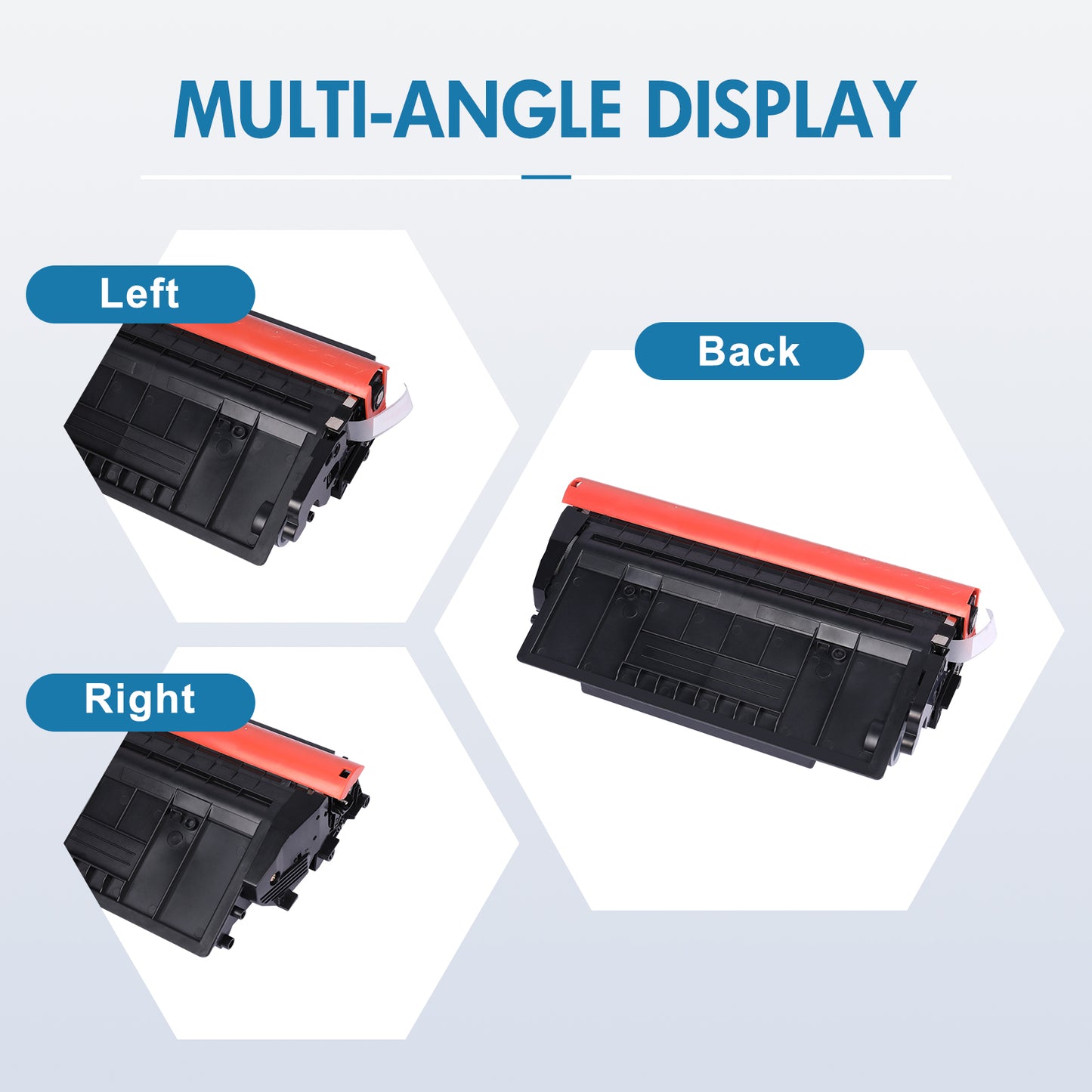 58X CF258X 58A CF258A | 2-Pack (with CHIP) Compatible for HP CF258A 58A CF258X 58X Toner for LaserJet Pro M404n M404dn M404dw M406 M430 MFP M428fdw M428fdn M428dw (Black)