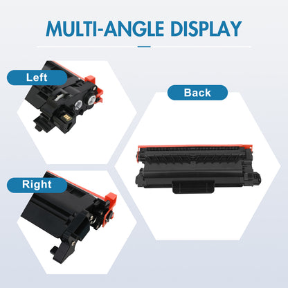 Colorich TN830XL TN830 High Yield Toner Cartridge Compatible for Brother TN830XL TN830 TN-830 DCP-L2640DW HL-L2460DW HL-L2405W MFC-L2820DW L2900DW HL-L2400D L2405W L2480DW Printer Ink Black 1-Pack
