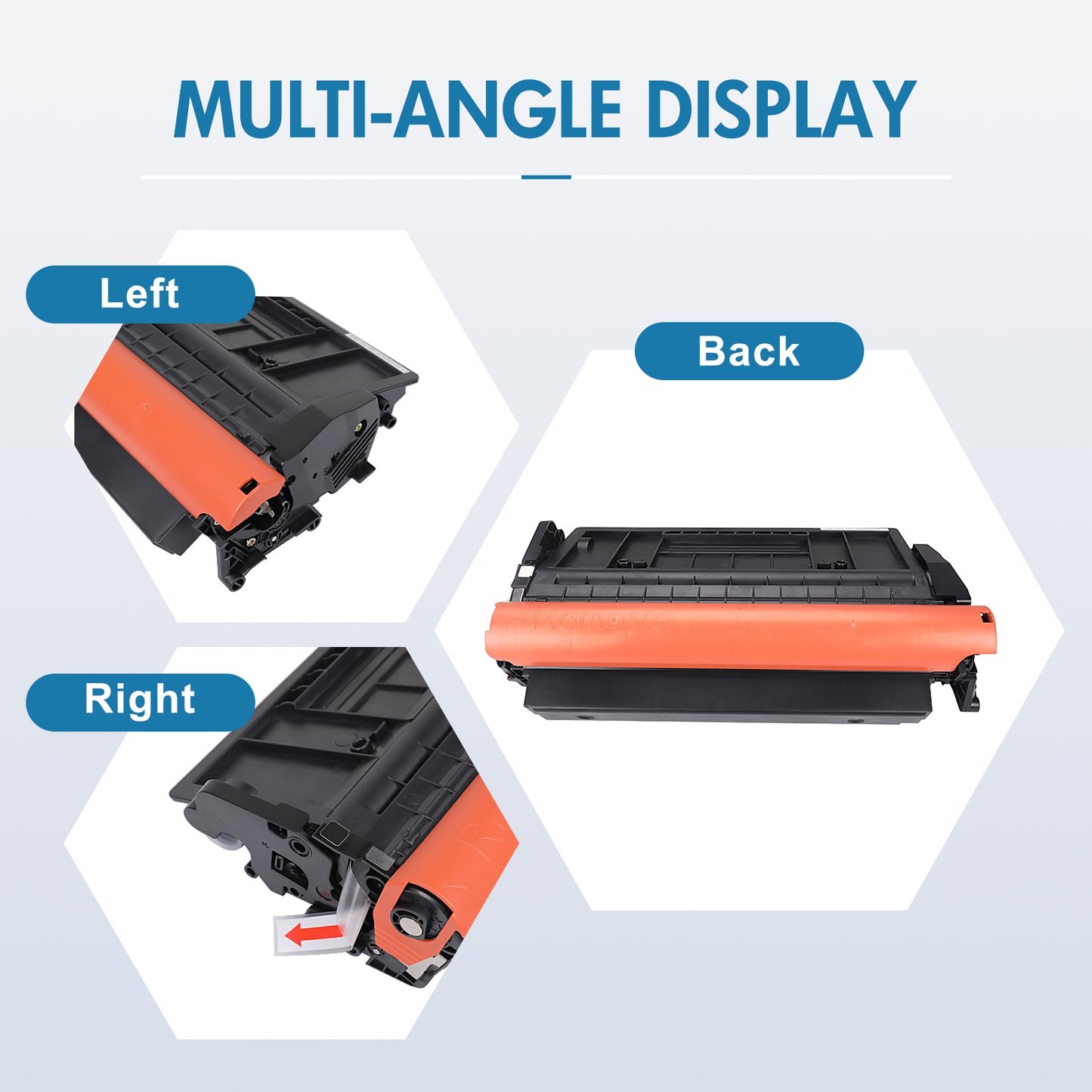 148X Black High Yield Toner Cartridge Compatible for HP 148X for HP 148A W1480X W1480A Laserjet Pro 4001dn MFP 4101fdw 4101fdn 4001n 4001dn 4001dw (With Chip, 2-Pack)