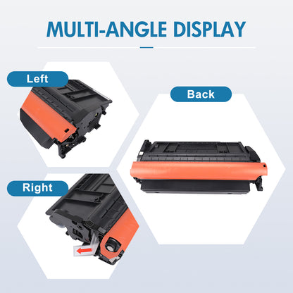 148X Black High Yield Toner Cartridge Compatible for HP 148X for HP 148A W1480X W1480A Laserjet Pro 4001dn MFP 4101fdw 4101fdn 4001n 4001dn 4001dw (With Chip, 2-Pack)
