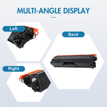 TN431 TN433 Toner Compatible for Brother TN-431BK TN431 TN433 TN436 Toner HL-L8260CDW L8360CDW L8360CDWT, MFC-L8610CDW L8900CD Printer Ink (Black,2-Pack)