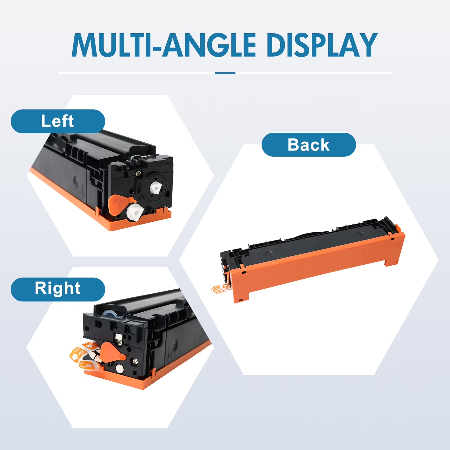 218A Toner Cartridges 4 Pack With Chip Compatible for 218A W2180A 218X W2180X 218 3301fdw Color Laserjet Pro MFP 3301fdw 3301cdw 3201dw 3301sdw 3301 3201 Series Printer High Yield Ink
