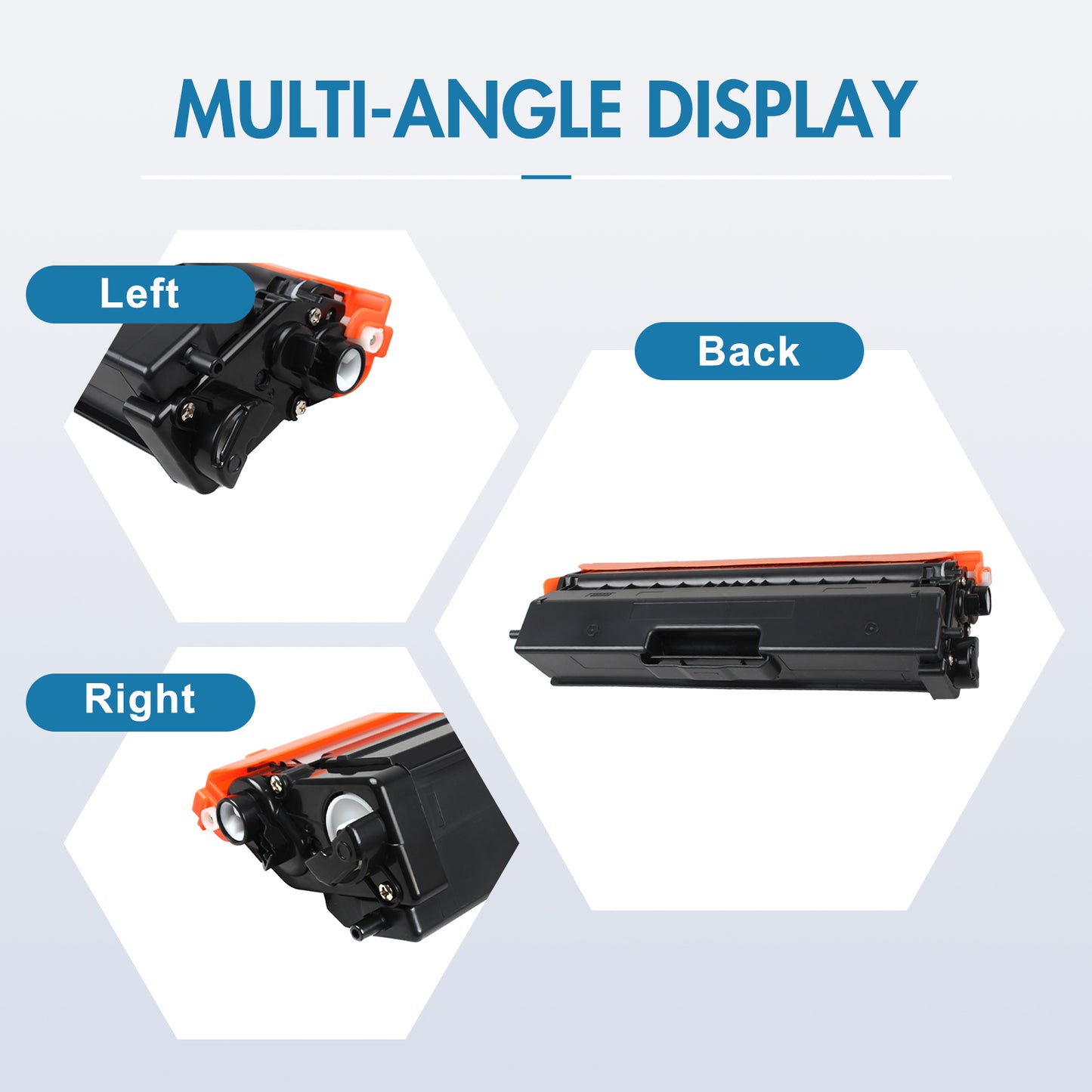 TN433 TN-433 Black High Yield Toner Cartridge Compatible for Brother TN433 TN436 Toner HL-L8260CDW HL-L8360CDW MFC-L8610CDW MFC-L8900CDW (2 Pack, Black)