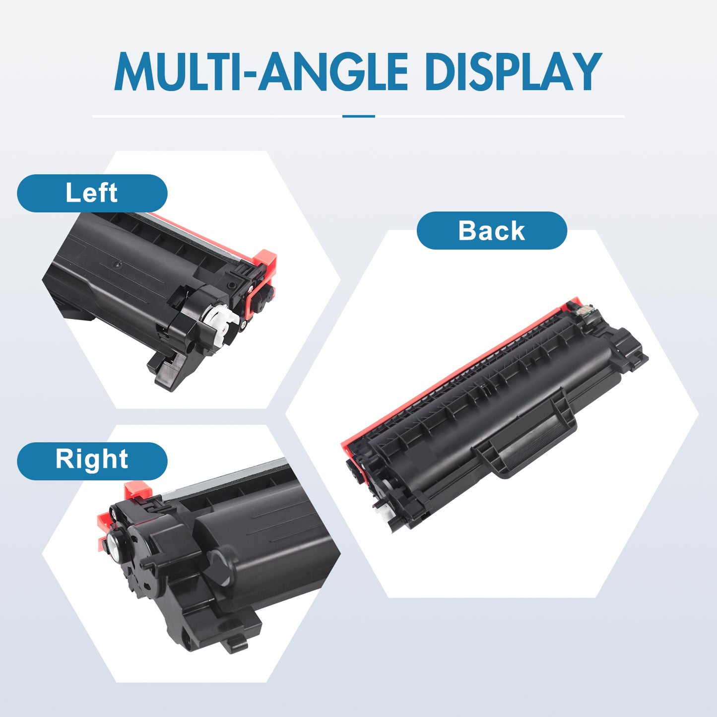 Colorich TN830 TN830XL Toner Cartridge Compatible for Brother TN830 TN-830 HL-L2460DW DCP-L2640DW HL-L2405W MFC-L2820DW HL-L2400D Printer Ink Black 2-Pack