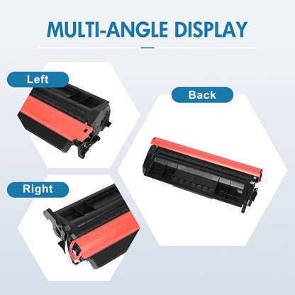 58A Toner Cartridge Black CF258A (With Chip) Compatible for HP 58A 58X M404 M404dn M404n Laserjet Pro MFP M428fdw M428dw M428fdn M428 M430 M406 Printer Ink | 4-Pack