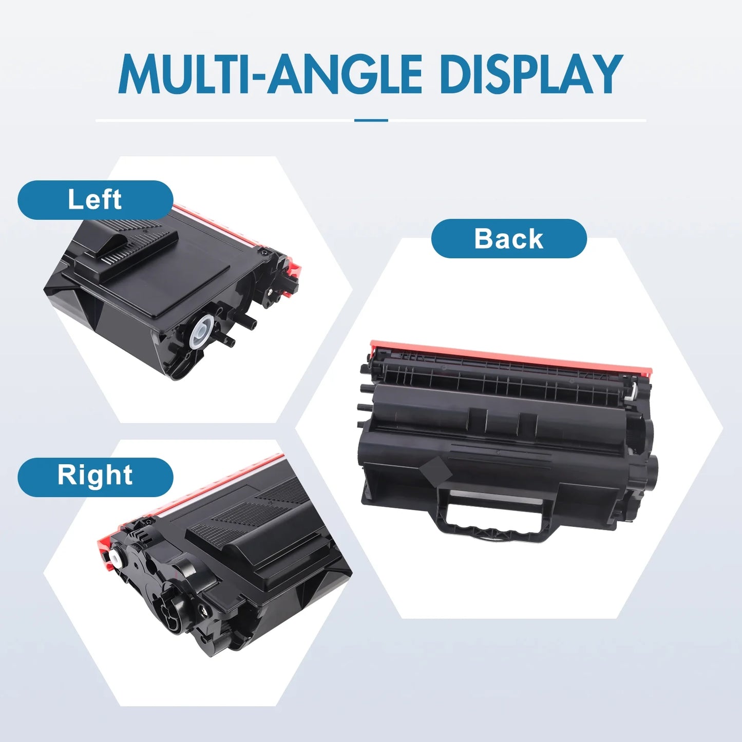 TN850 High Yield Toner Cartridge Compatible TN820 TN850 for Brother TN850 TN 850 TN-850 TN 820 TN-820 MFC-L5700DW L5850DW HL-L6200DW MFC-L5700DW MFC-L5900DW HL-L5200DW Printer Ink (Black, 4-Pack)