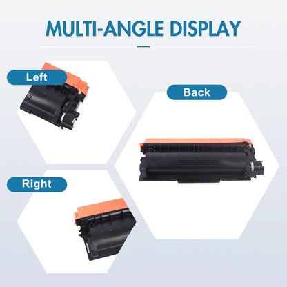 TN660 Black Toner Cartridge Compatible for Brother TN660 TN-660 TN630 TN-630 for HL-L2300D HL-L2305W HL-L2320D HL-L2380DW MFC-L2740DW MFC-L2707DW DCP-L2500D Printer Ink (2-Pack)