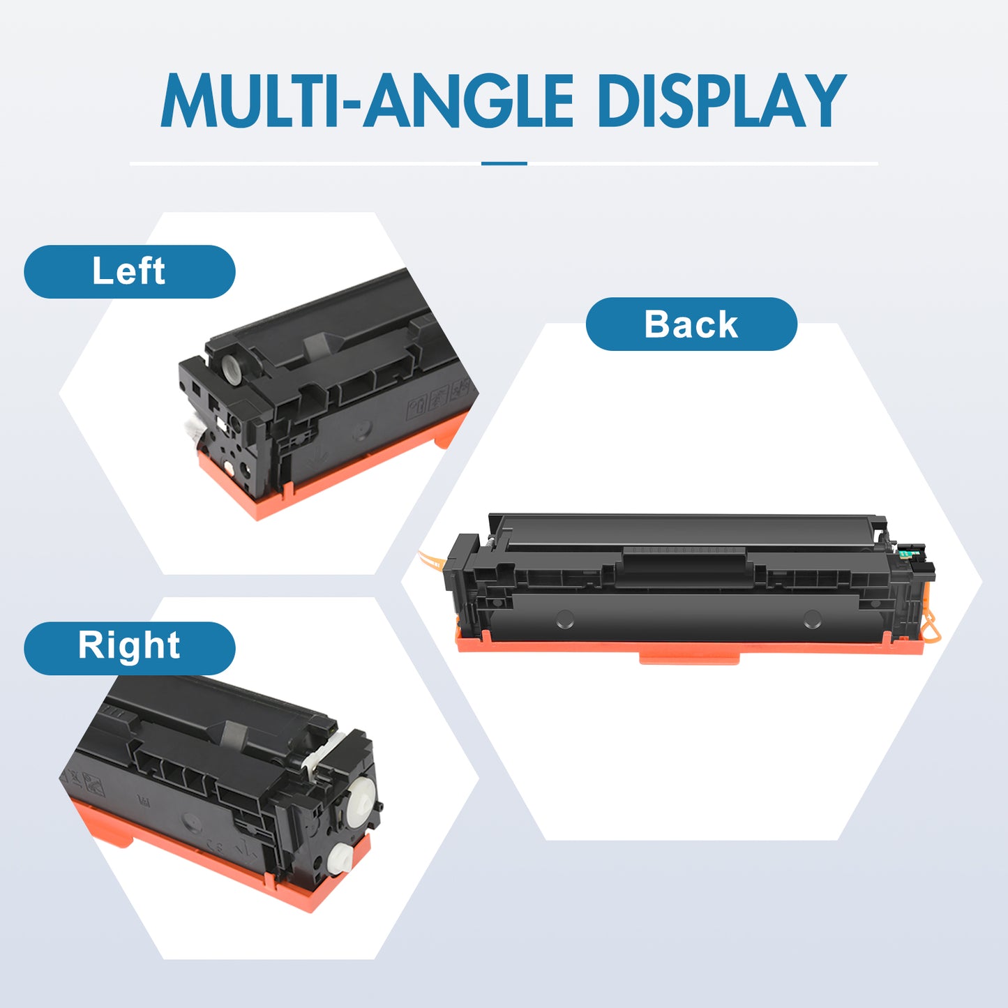 131X 131A Toner Cartridge 4-Pack Compatible for HP 131A 131X CF210X Laserjet Pro 200 Color MFP M276nw M251nw M251n M276n CF210A CF211A CF212A CF213A Printer Ink (Black Cyan Yellow Magenta)