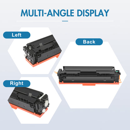 131X 131A Toner Cartridge 4-Pack Compatible for HP 131A 131X CF210X Laserjet Pro 200 Color MFP M276nw M251nw M251n M276n CF210A CF211A CF212A CF213A Printer Ink (Black Cyan Yellow Magenta)