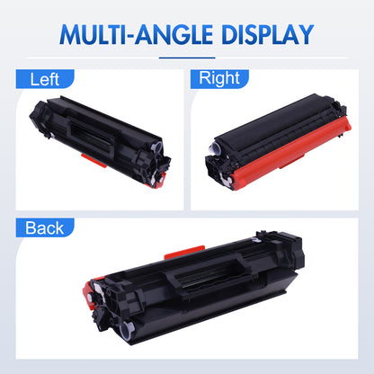 138A Toner Cartridge With Chip Compatible for HP 138A W1380A 138X for Laserjet Pro 3001dw 3001fdw MFP 3101fdw Printer (2-Pack,Black)